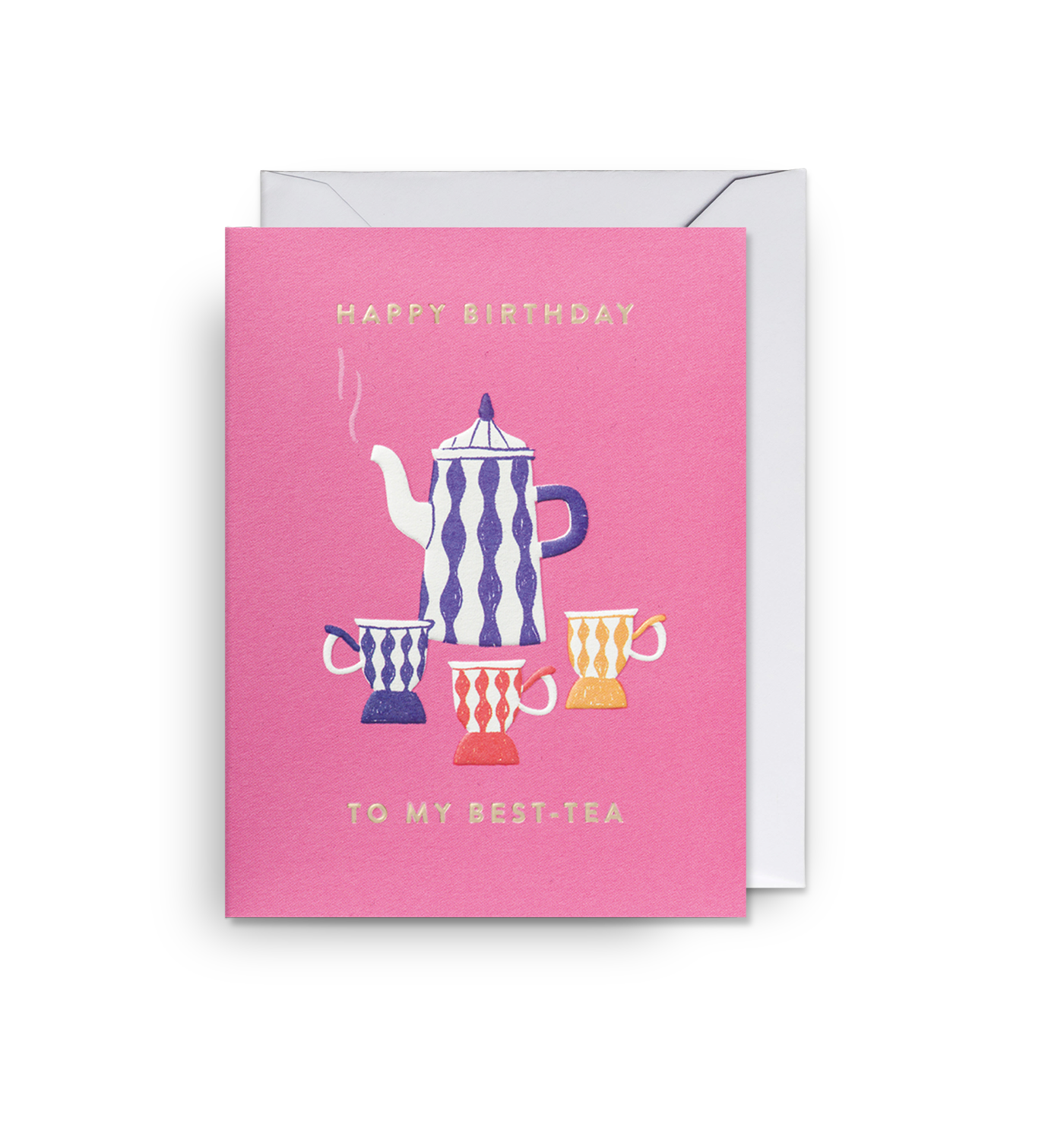 Happy Birthday To My Best-Tea Mini Card