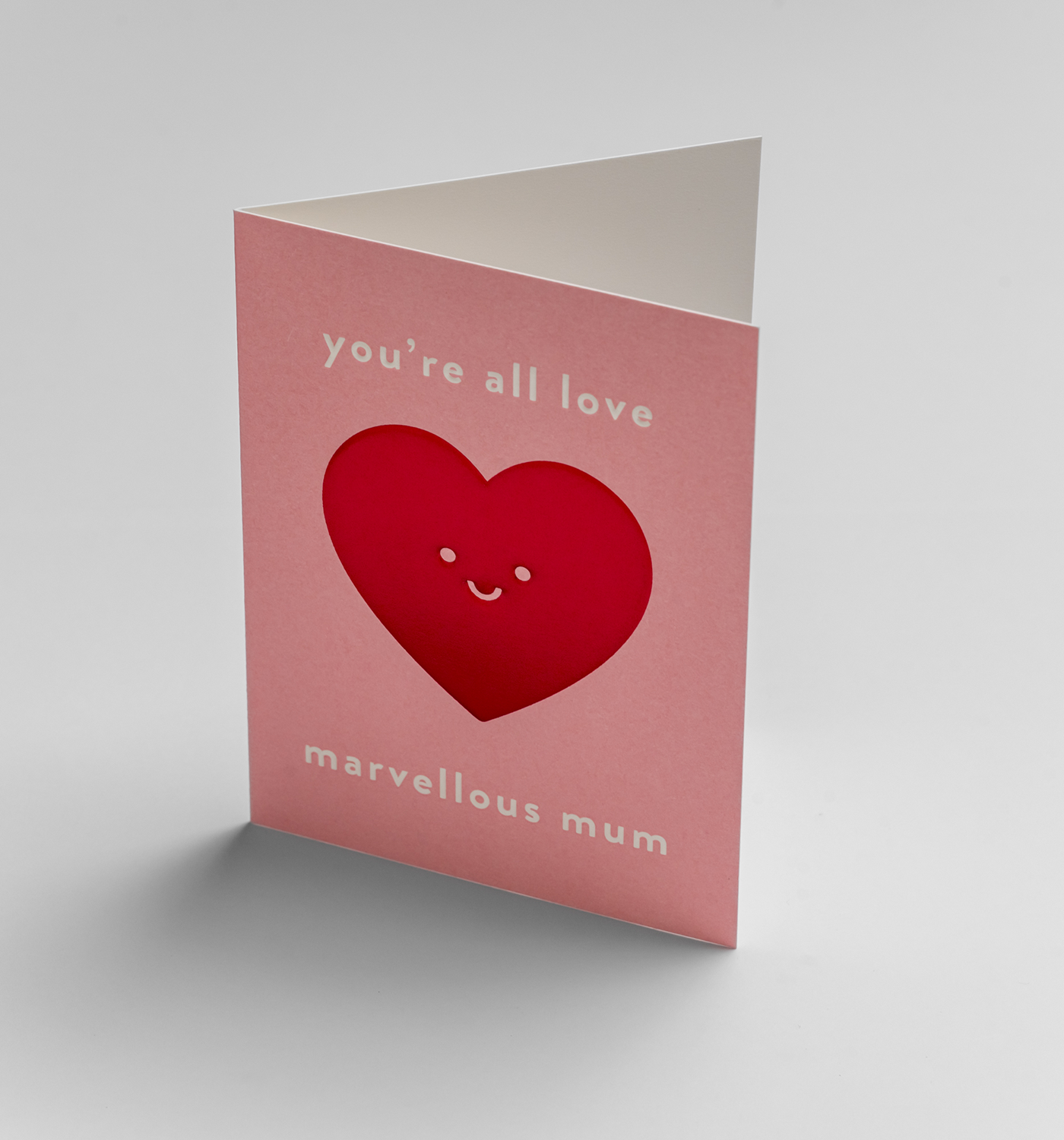 You're All Love Marvellous Mum Mini Card