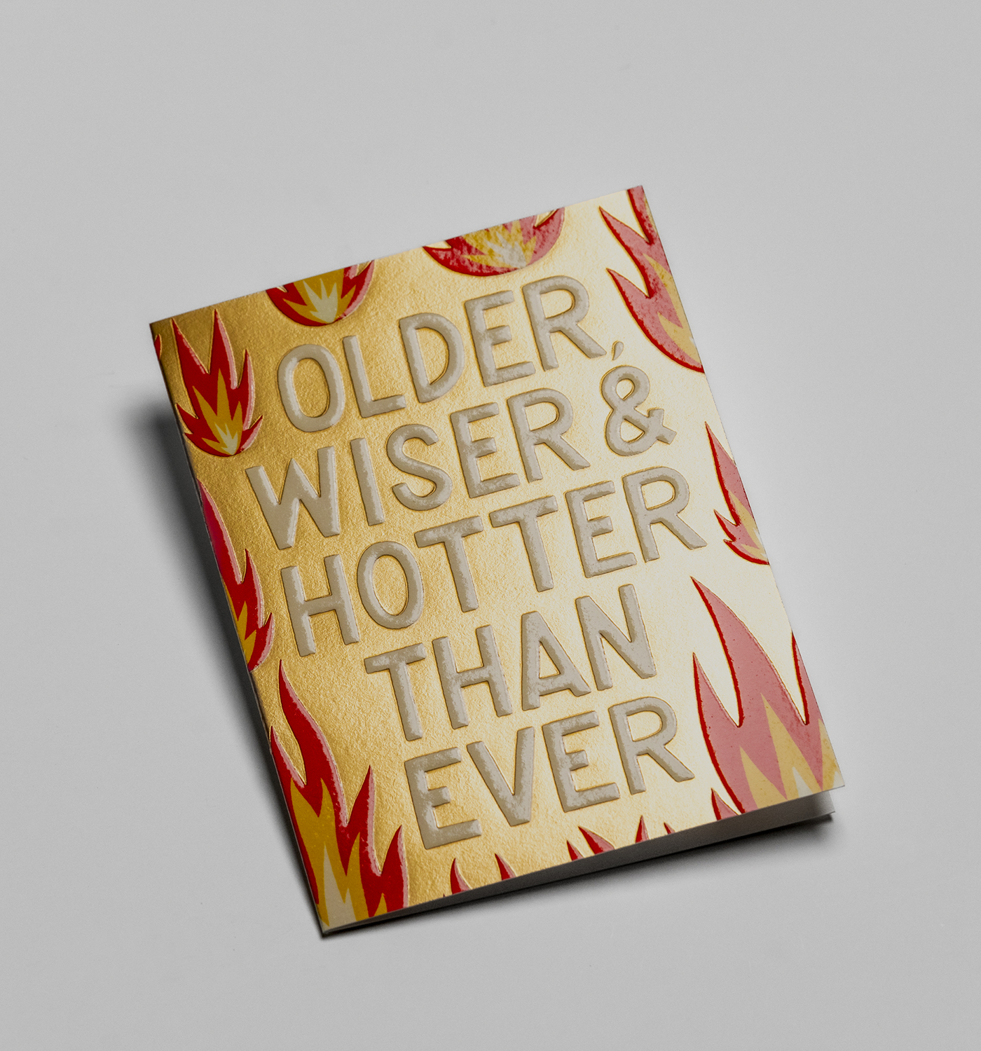 Older Wiser & Hotter Than Ever Mini Card