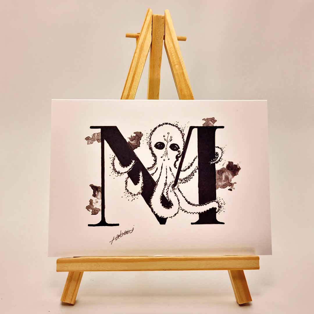Tangled Letters: 'M'