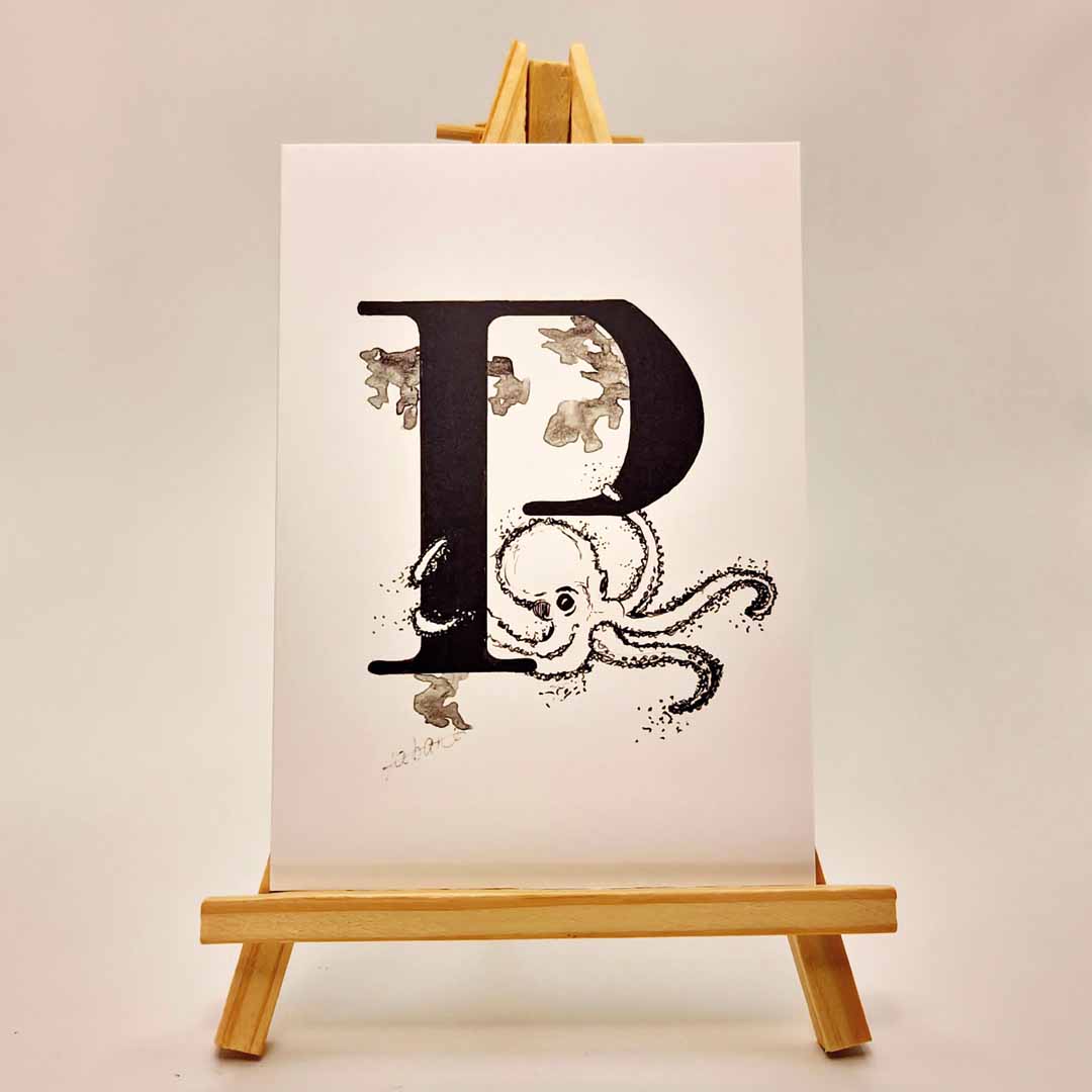 Tangled Letters: 'P'