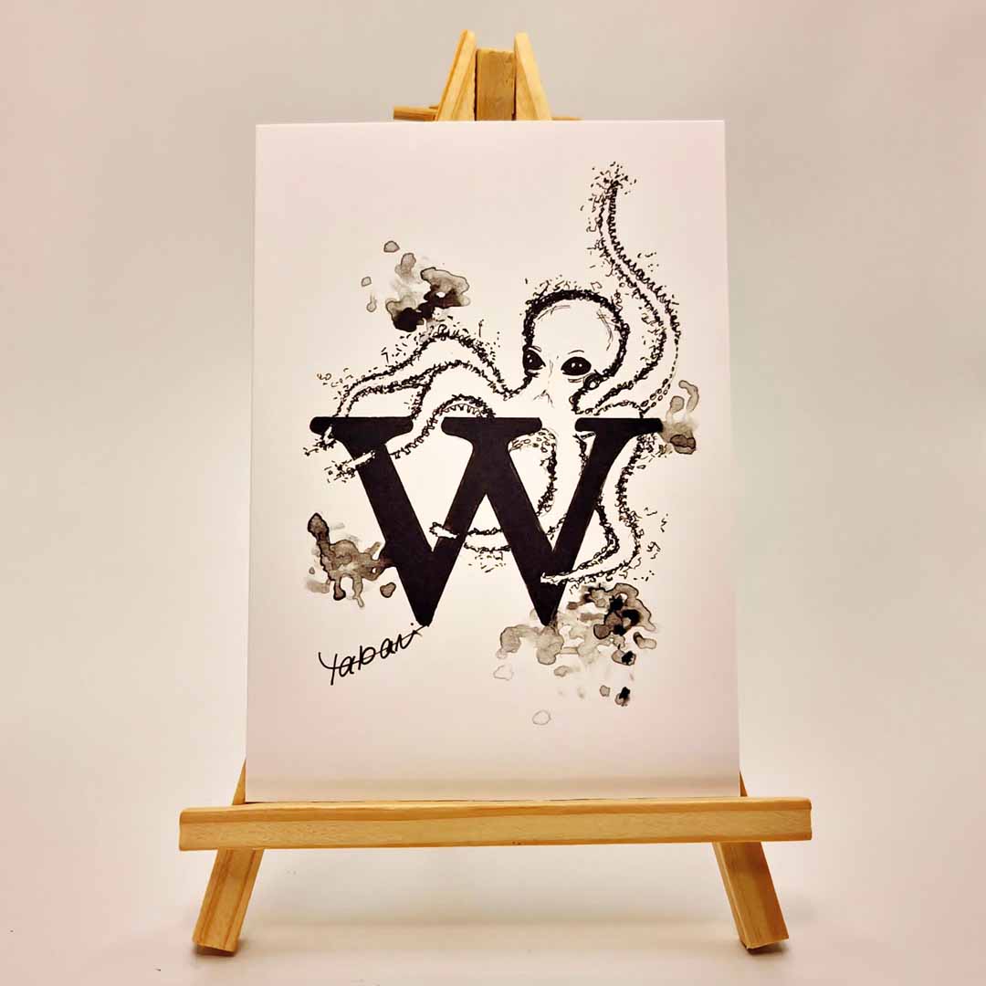 Tangled Letters: 'W'