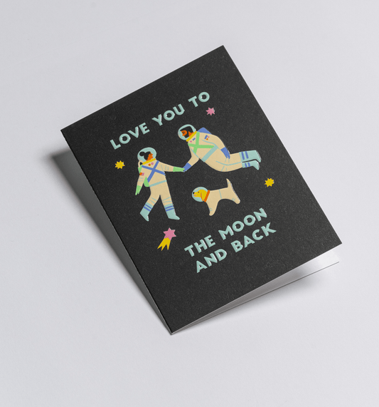 Astronauts To The Moon And Back - UniqueEntity Art