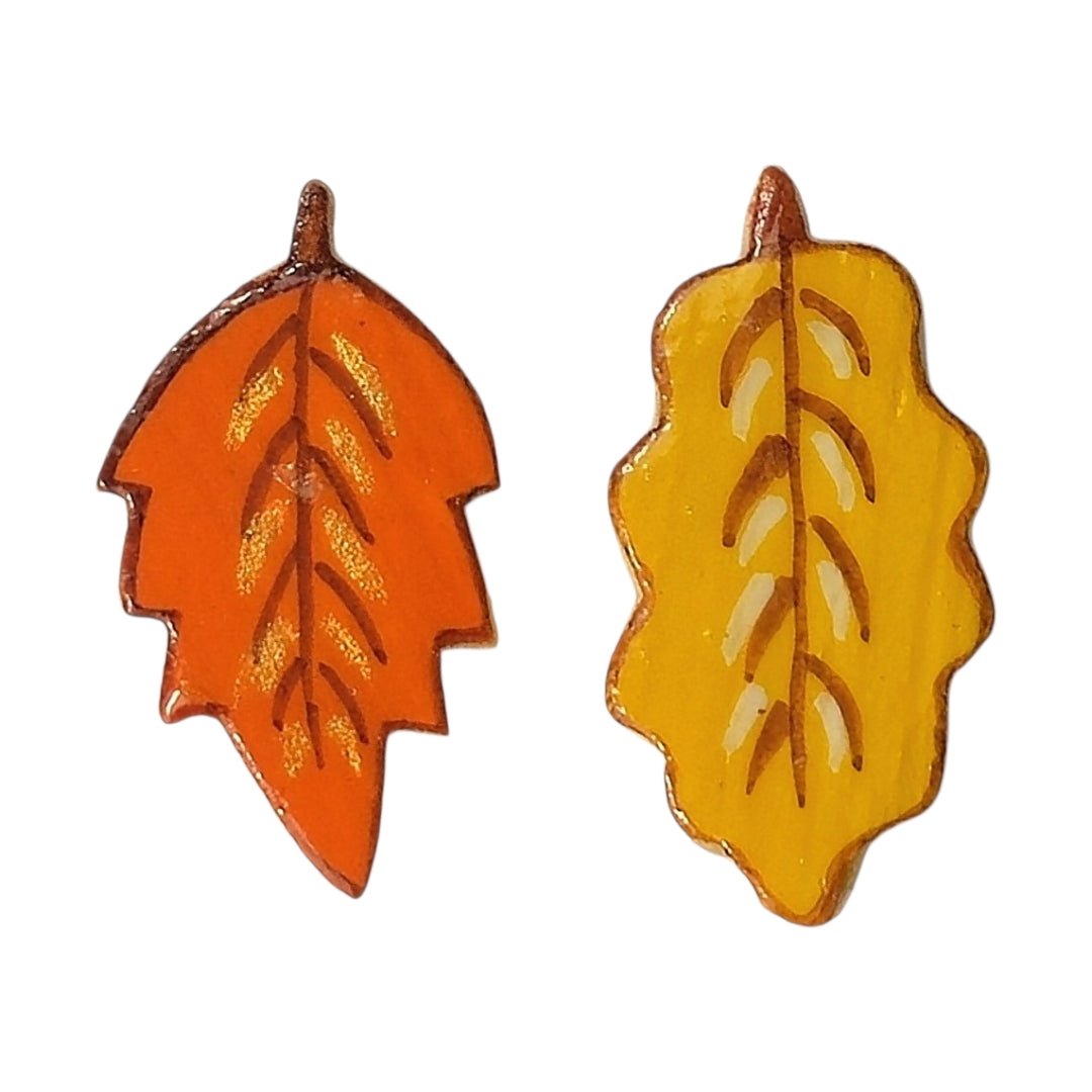 Autumn Leaves Fall Earrings - UniqueEntity Art