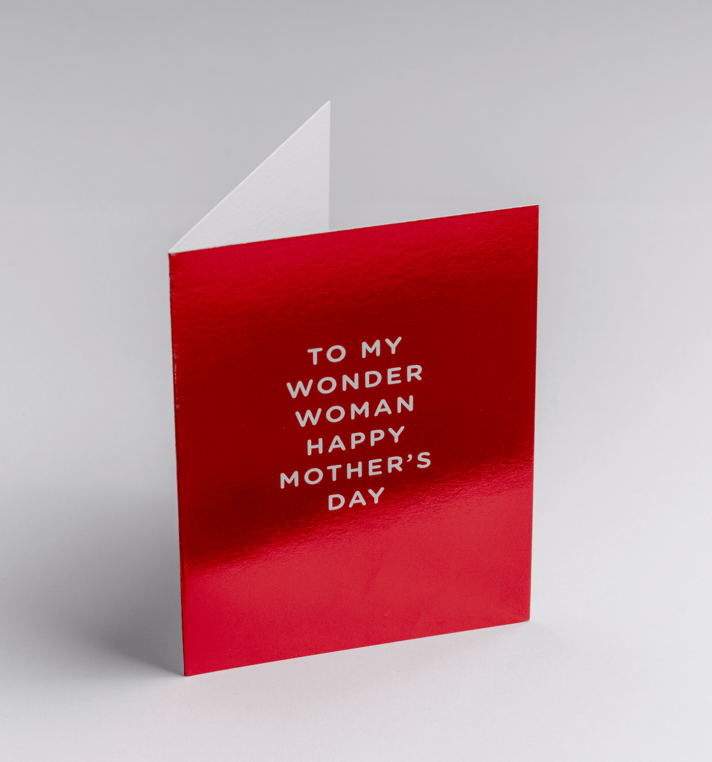 Cherished - To My Wonder Woman Happy Mother's Day - Mini Card - UniqueEntity Art