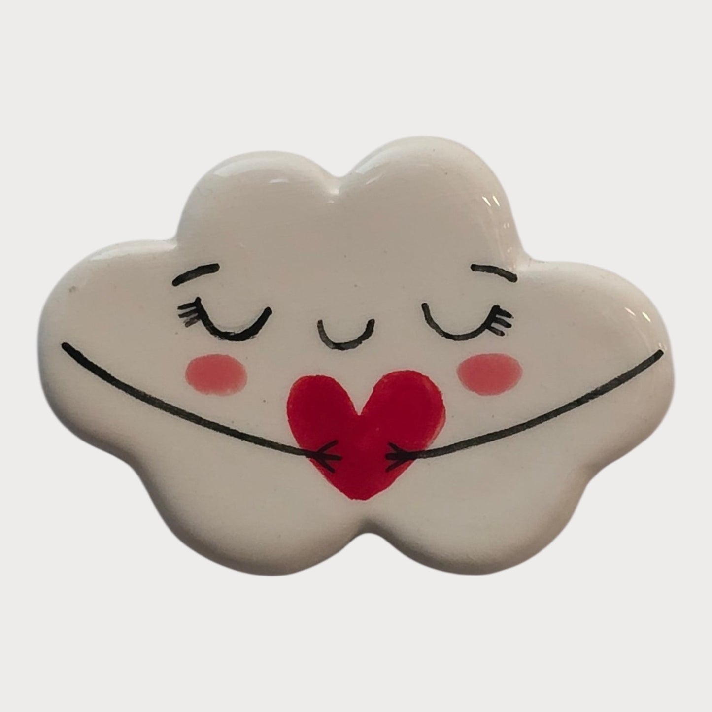 Cloud Holding Red Heart - UniqueEntity Art
