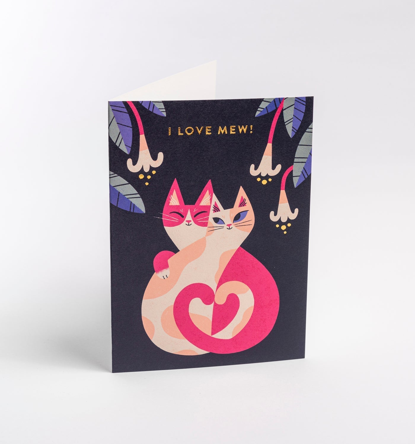 Essi Kimpimaki - I Love Mew - Greeting Card - UniqueEntity Art