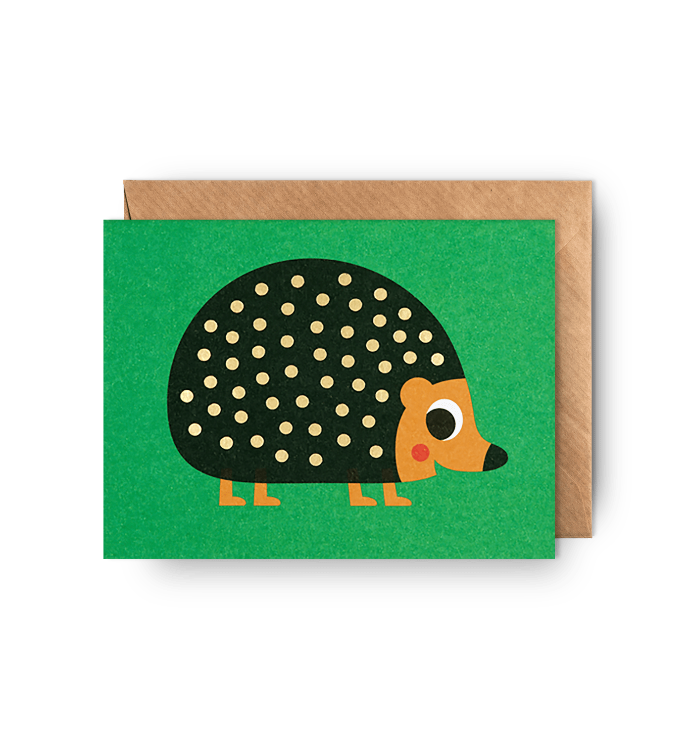 Green Hedgehog - UniqueEntity Art