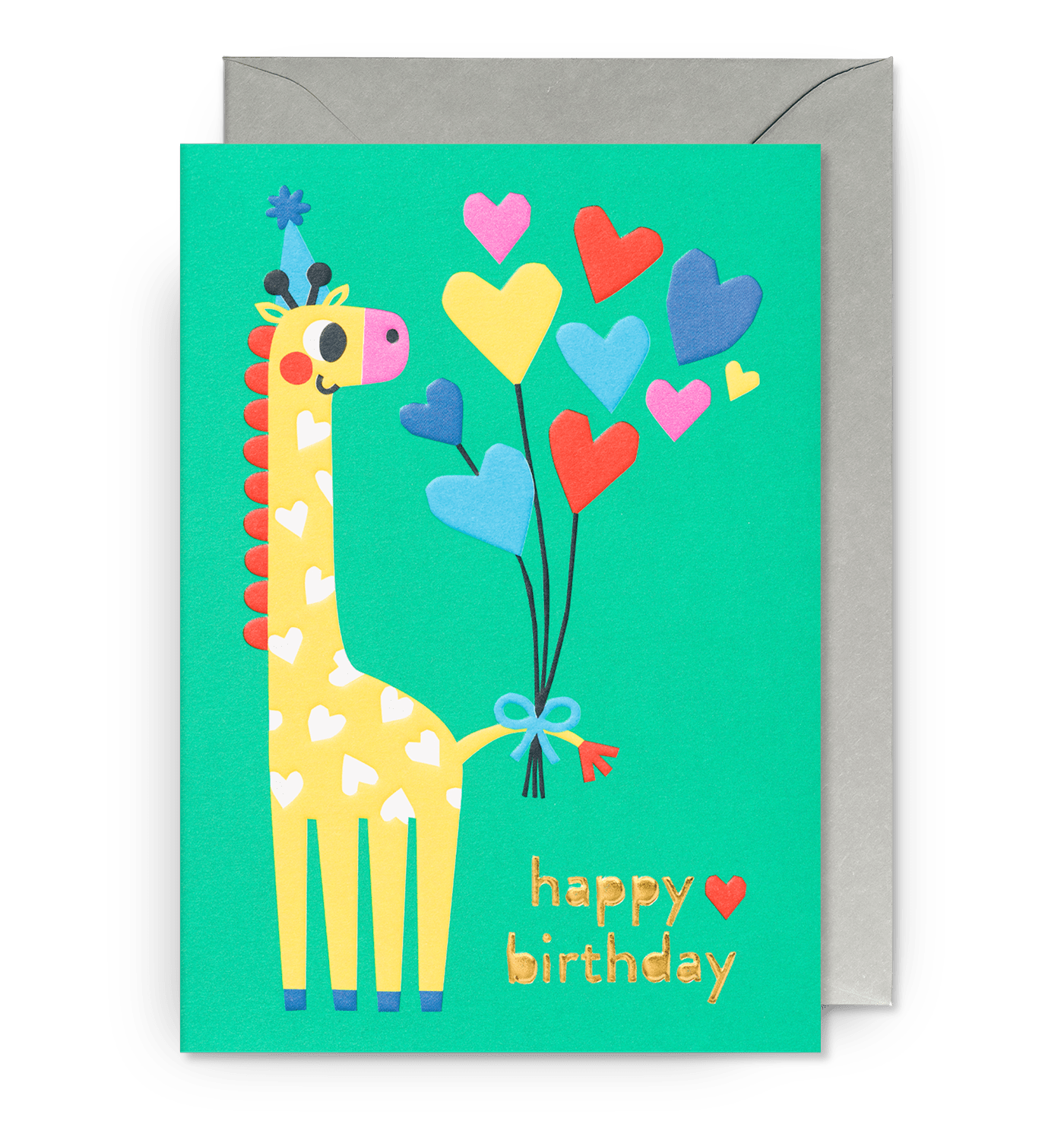 Happy Birthday Giraffe - UniqueEntity Art