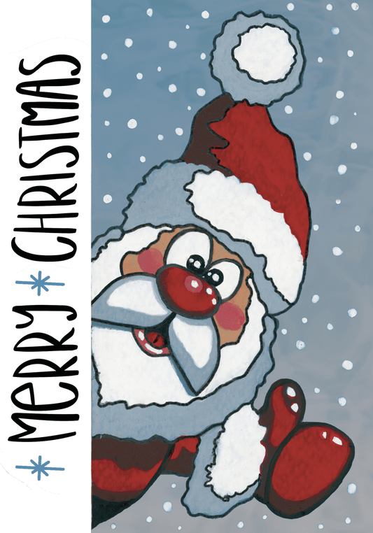 Jolly Santa - UniqueEntity Art