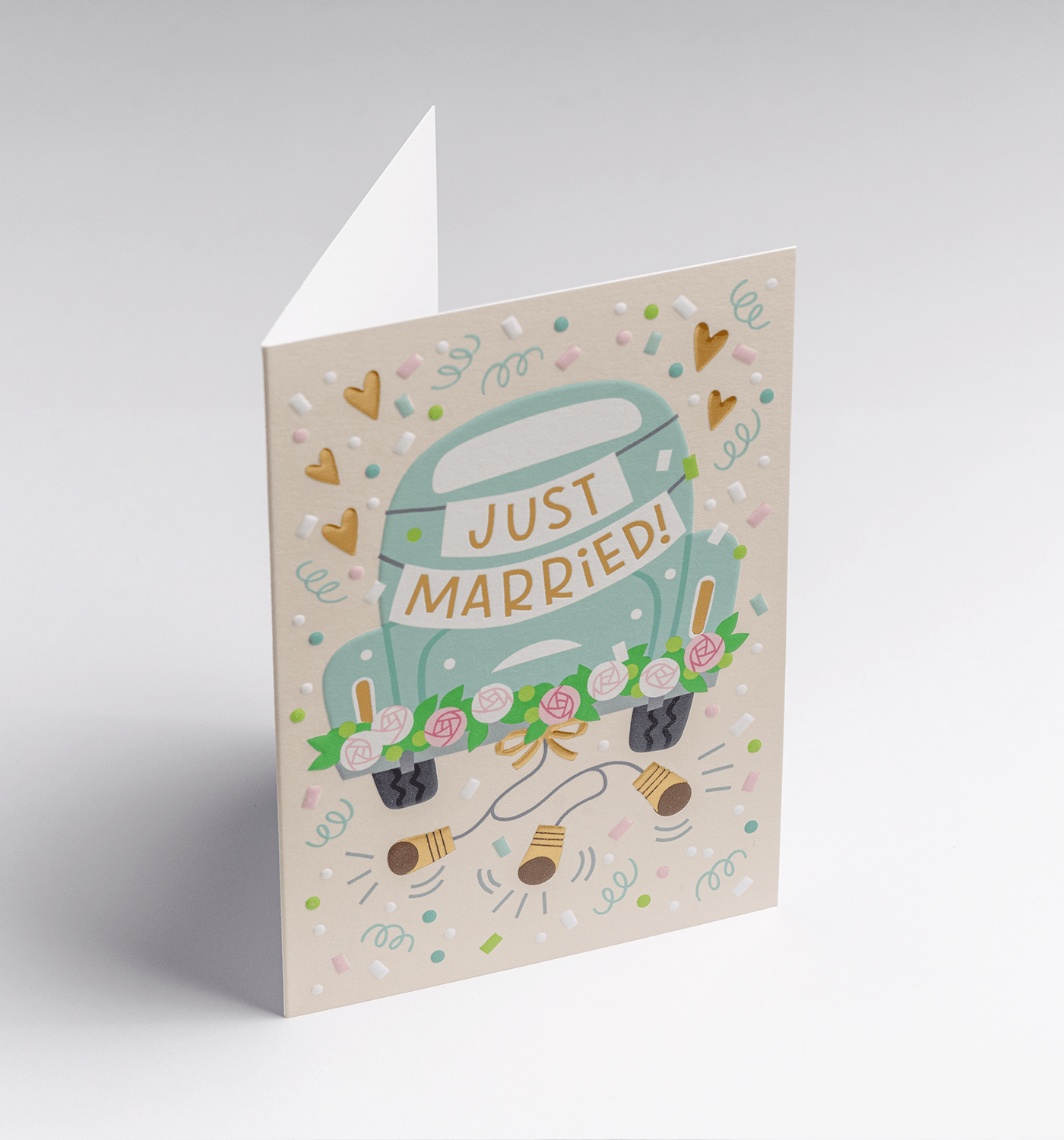 Mei Støyva - Just Married! - Everyday Card - UniqueEntity Art