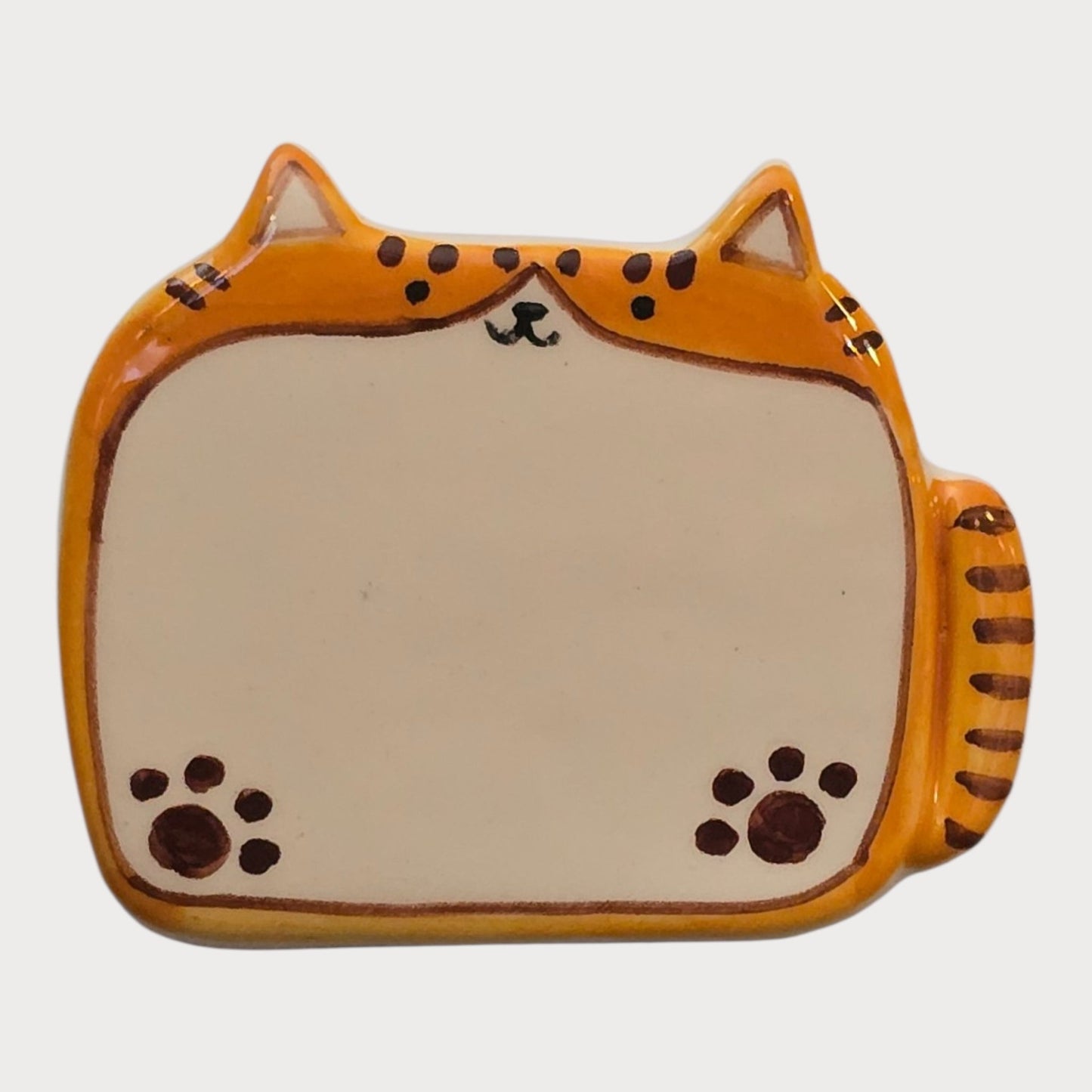 Orange Tabby Cat Magnet - UniqueEntity Art