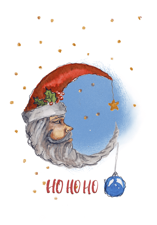 Santa Crescent - UniqueEntity Art