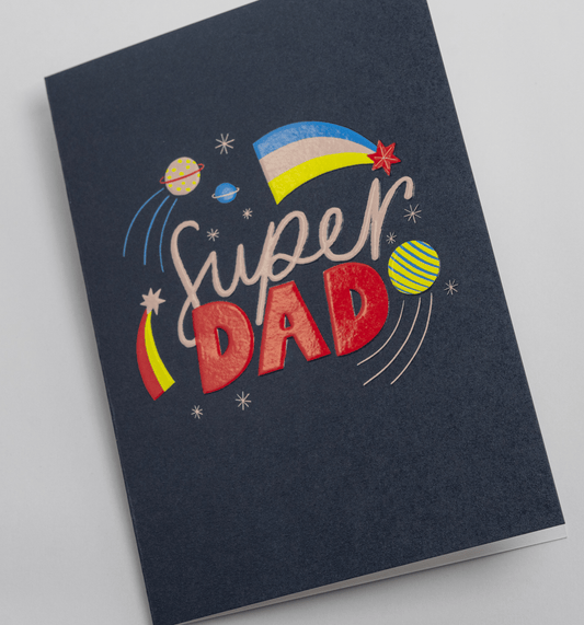 Super Dad Cosmic Sky - UniqueEntity Art