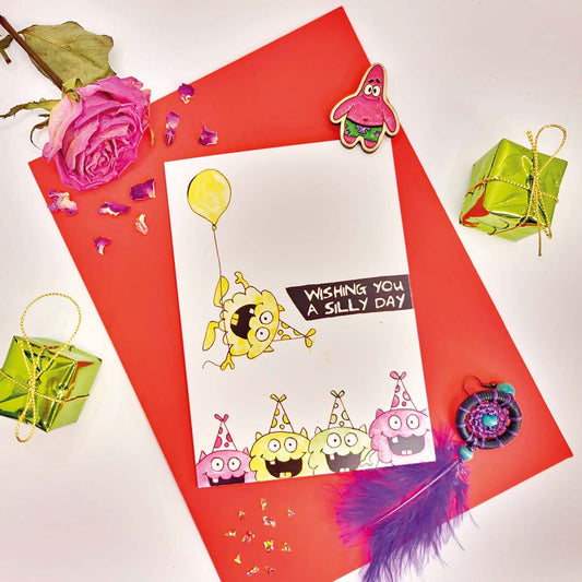 Wishing You A Silly Day - UniqueEntity Art