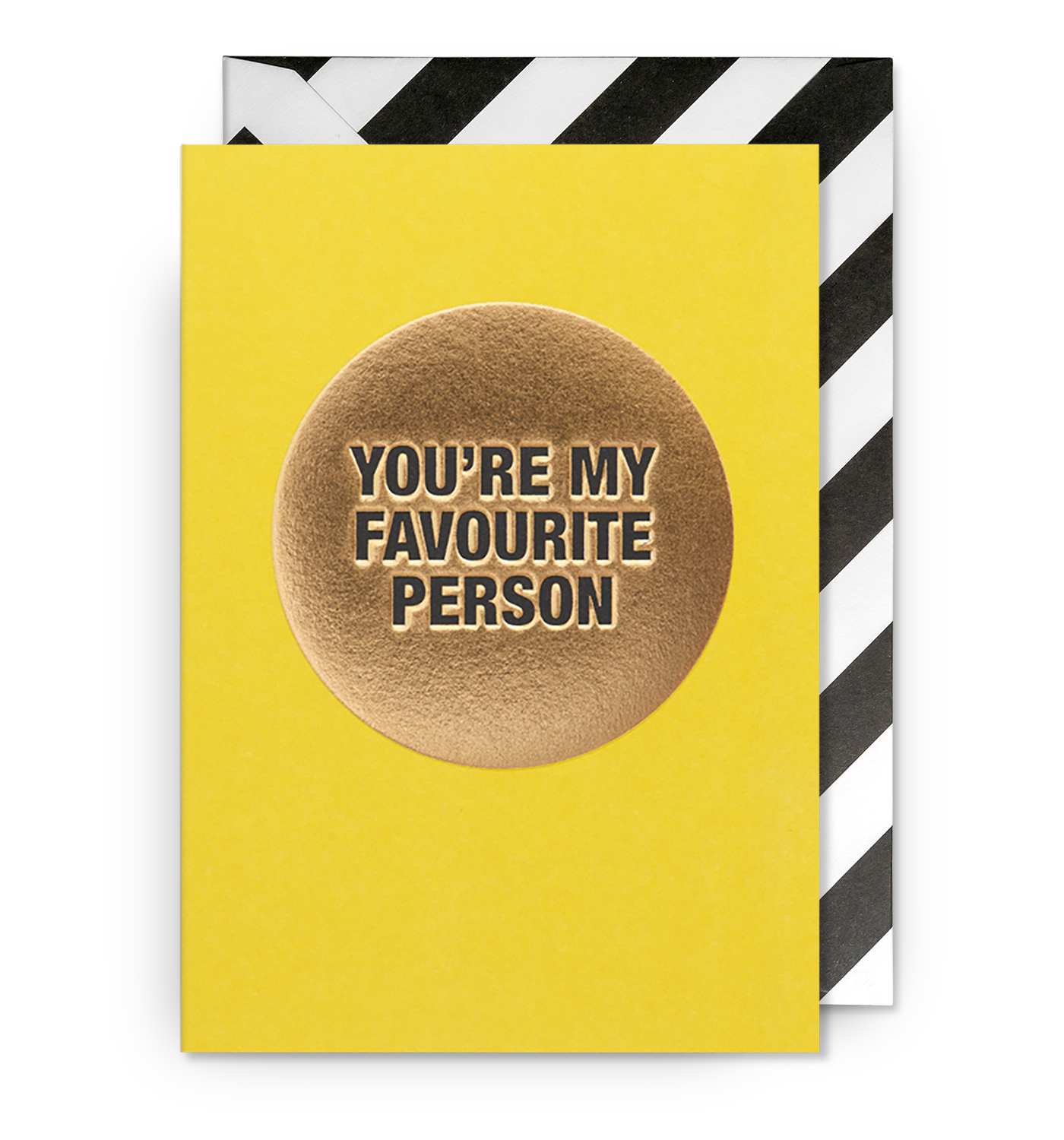Favourite Person Card