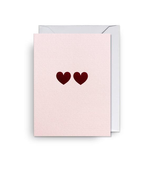 Love Hearts Mini Card
