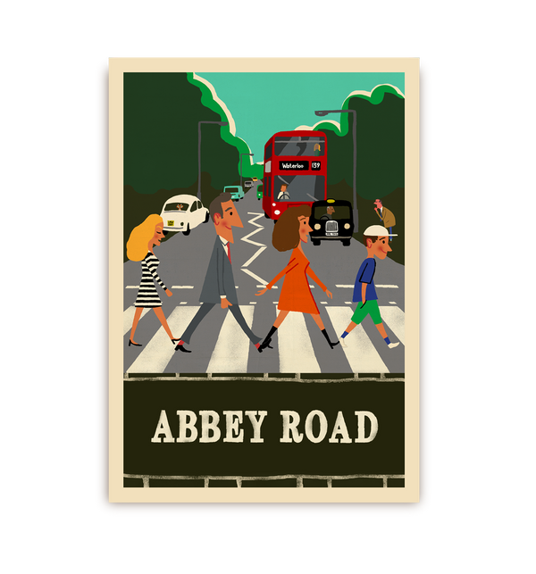 Abbey Road Postcard