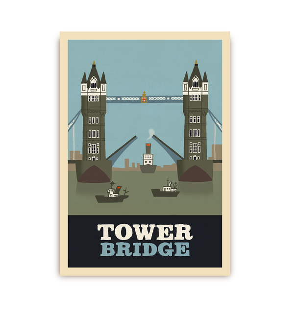 Tower Bridge Postcard