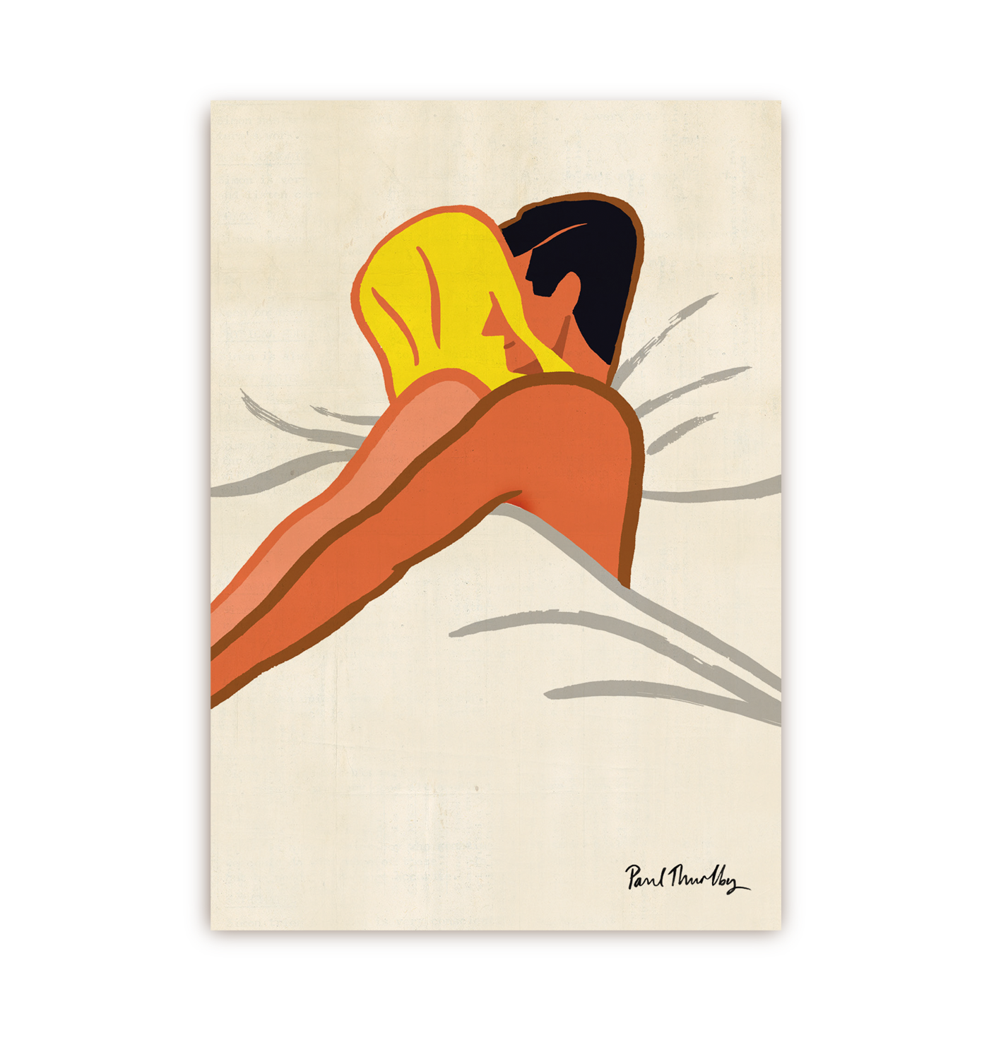 Morning Embrace Postcard