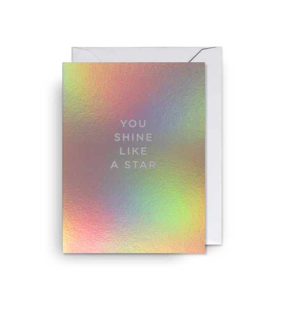 Shine Like A Star Mini Card