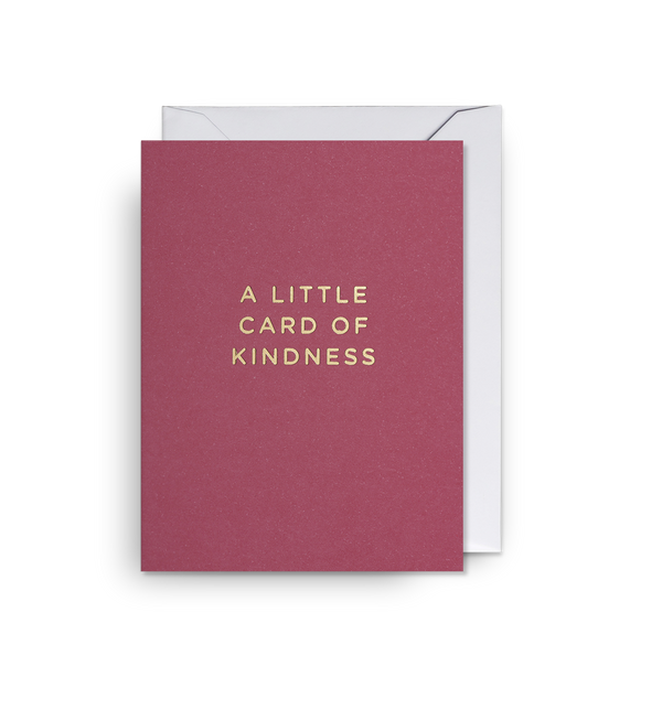 Card of Kindness Mini Card