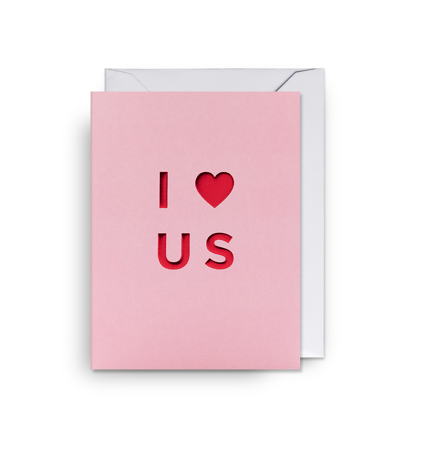 I Heart Us Mini Card