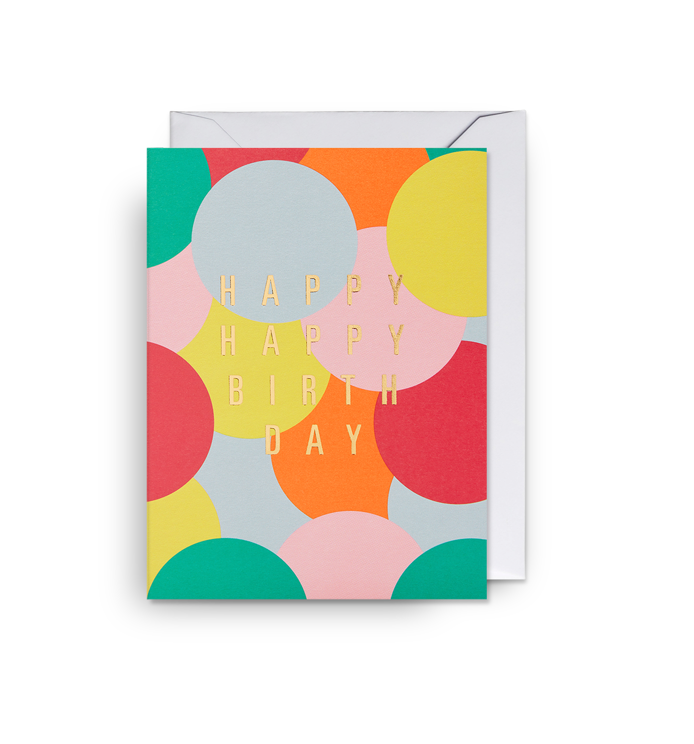 Happy Happy Birthday Mini Card