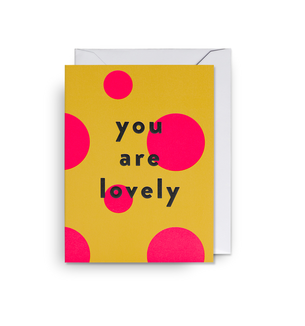 You are Lovely Mini Card