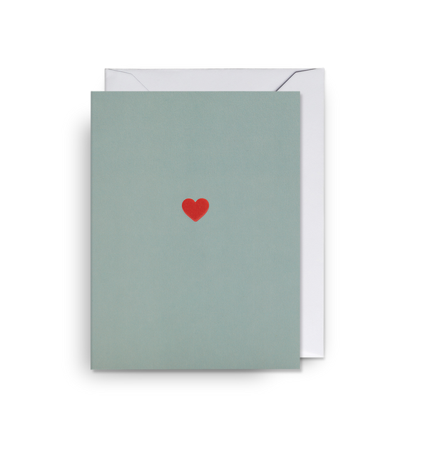 Little Red Heart Mini Card