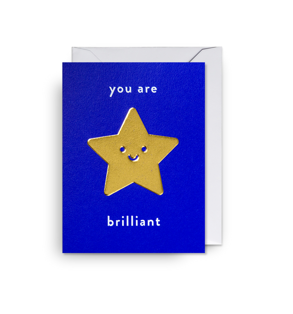 You Are Brilliant Mini Card
