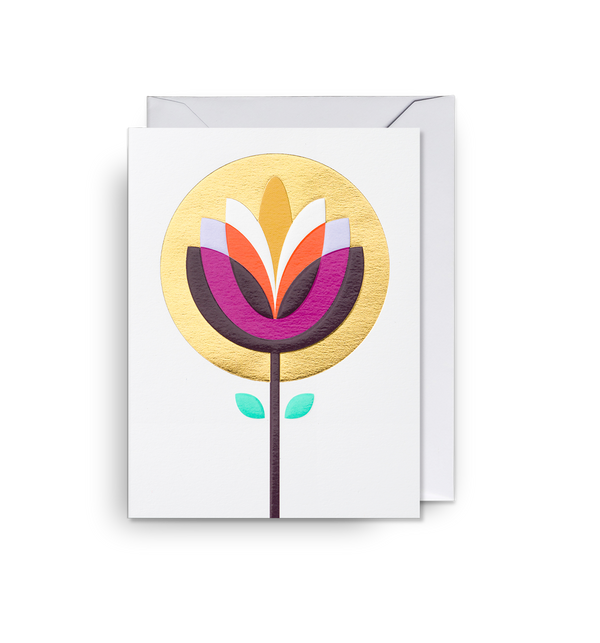 Flower Mini Card