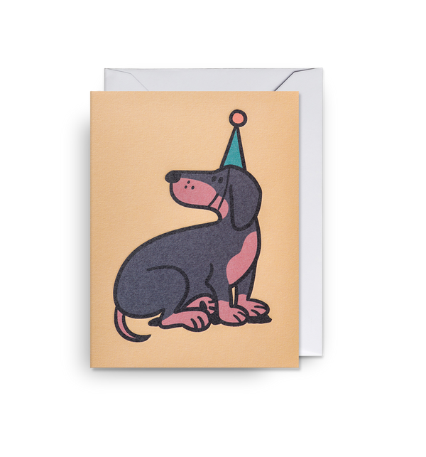 Dachshund Mini Card