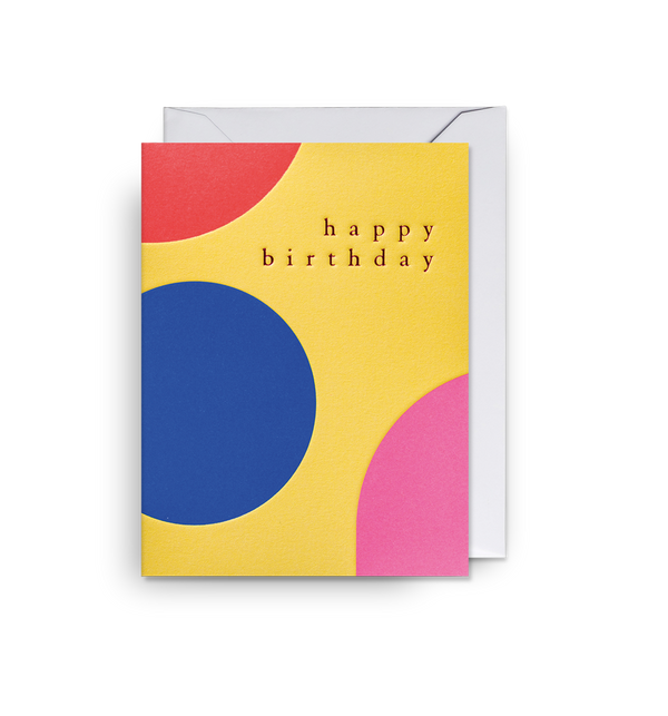 Happy Birthday Mini Card