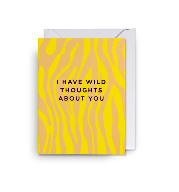 Mini Card - I have wild thoughts about you Mini Card