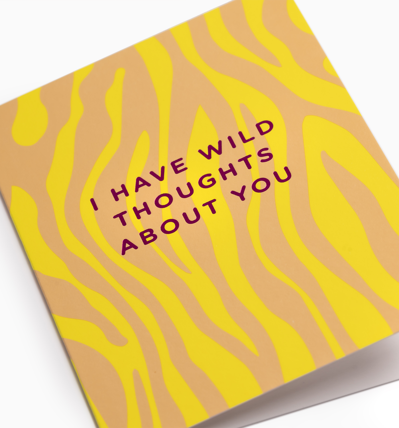Mini Card - I have wild thoughts about you Mini Card
