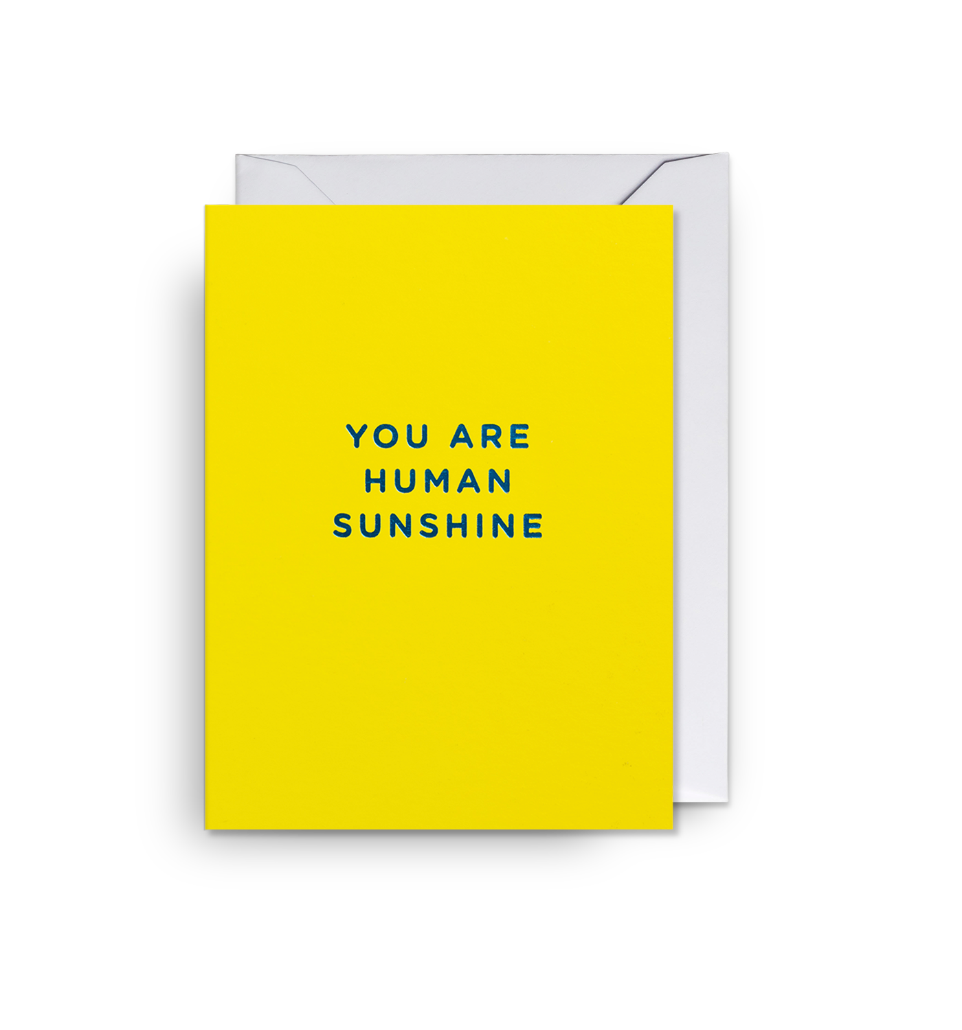 You Are Human Sunshine Mini Card