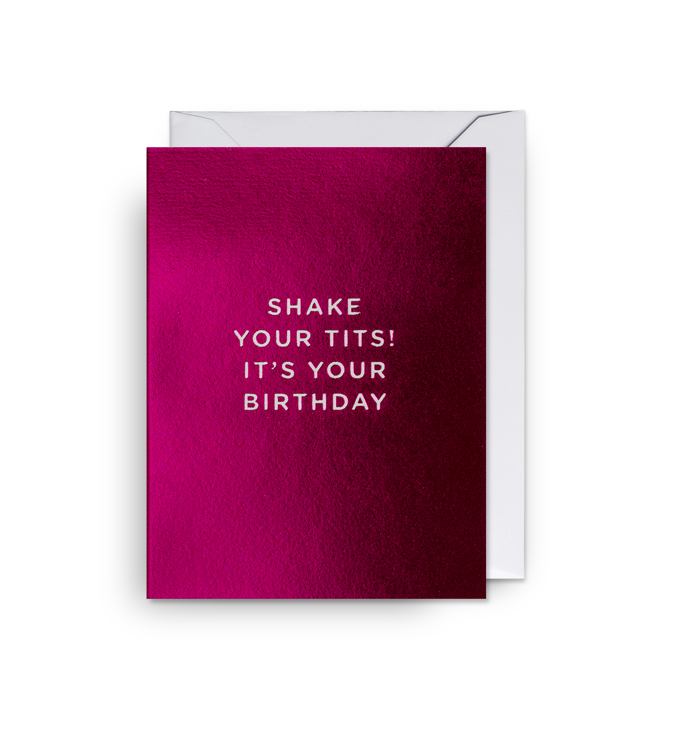 Shake your tits! It's your birthday Mini Card