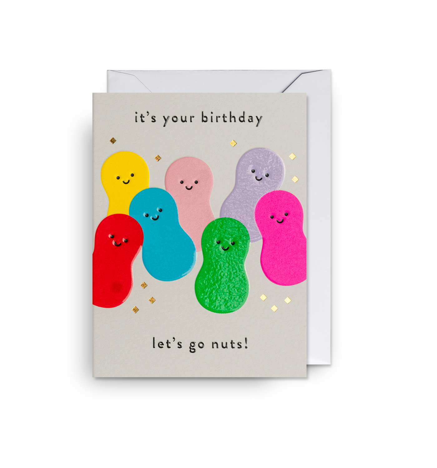It's Your Birthday, Lets Go Nuts! Mini Card