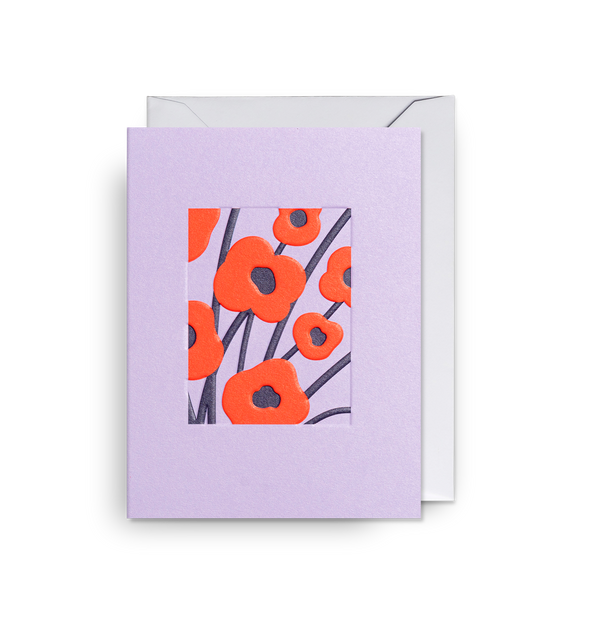 Poppies Mini Card