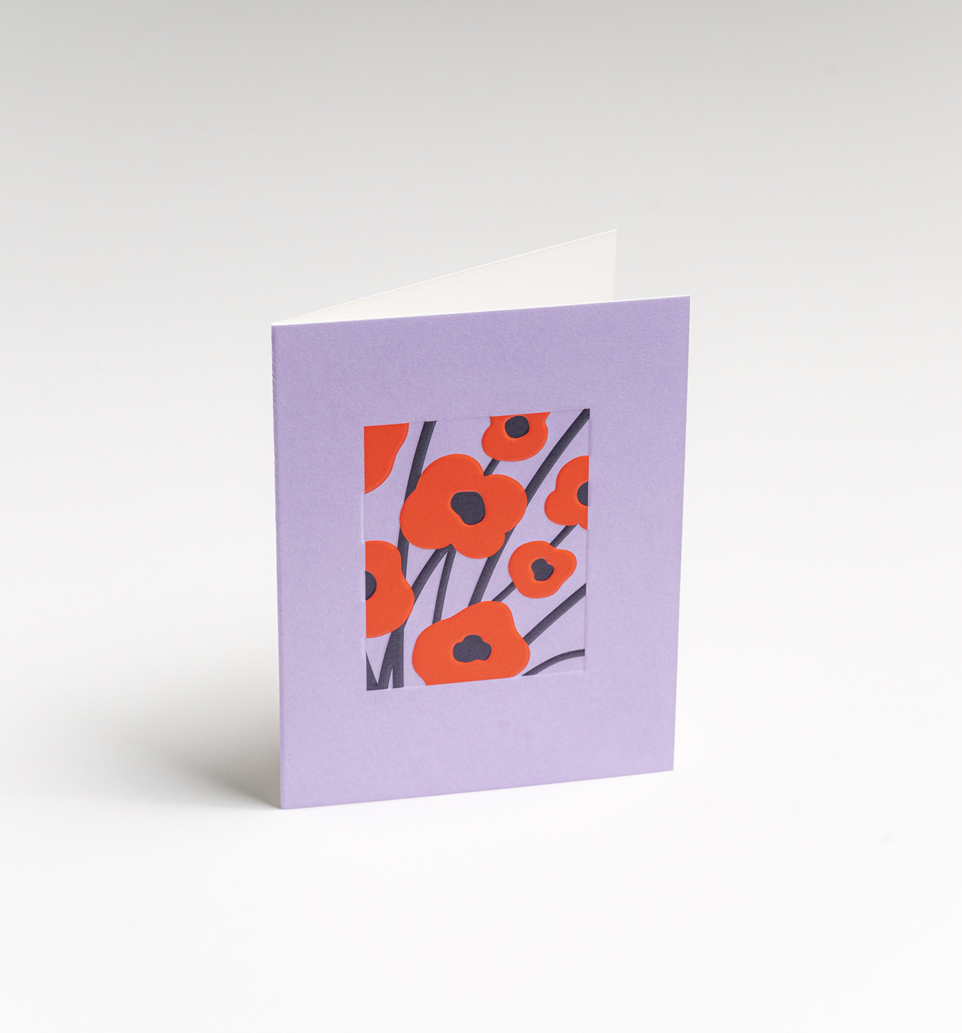 Poppies Mini Card