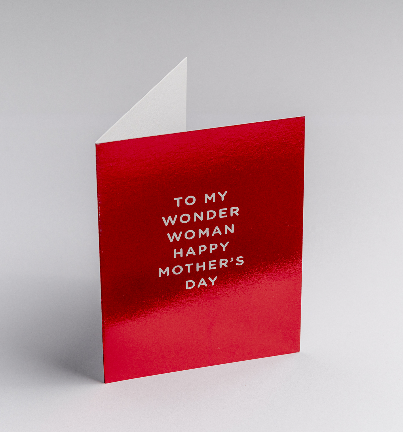 To My Wonder Woman Happy Mother's Day Mini Card