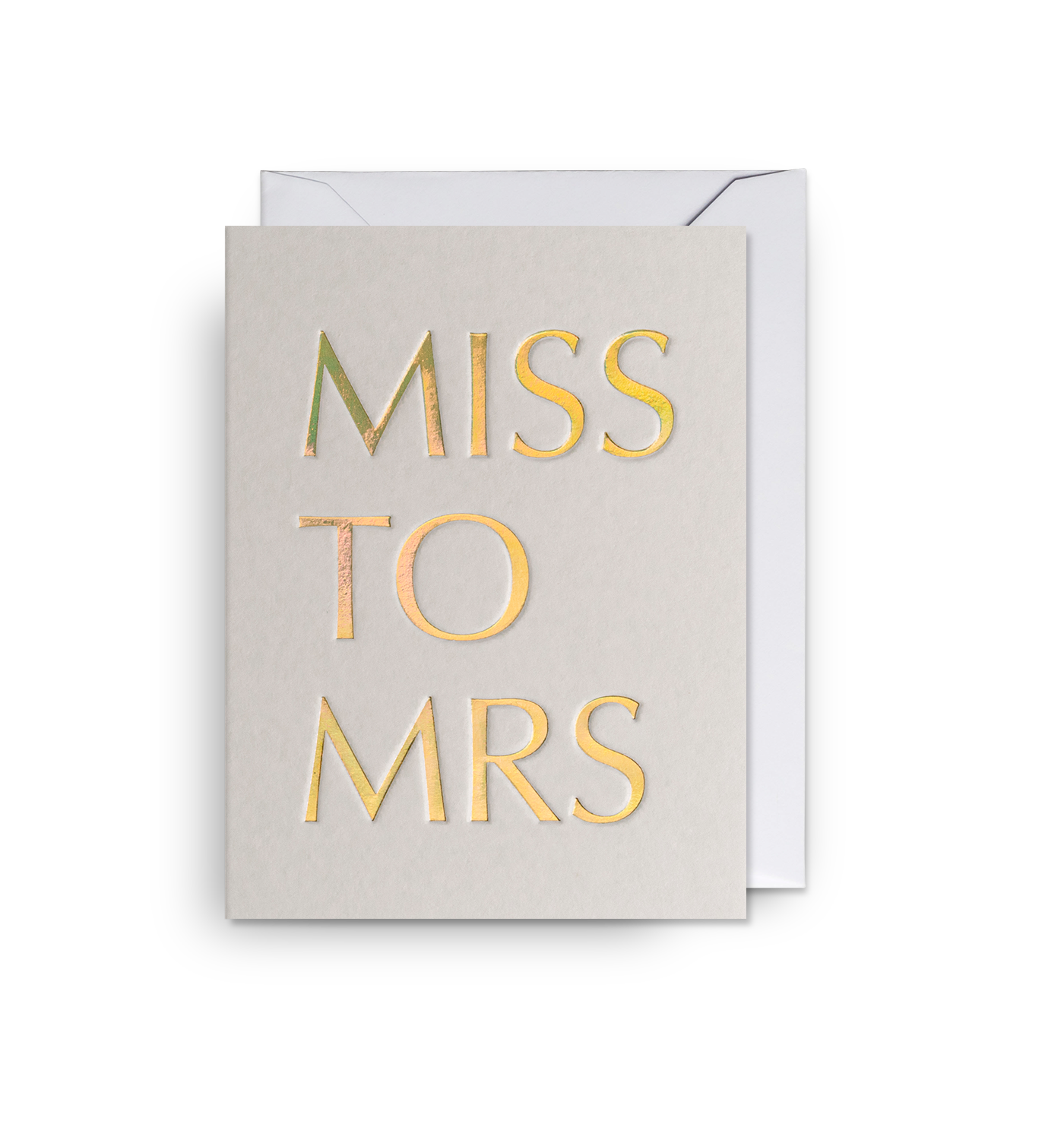 Miss to Mrs Mini Card