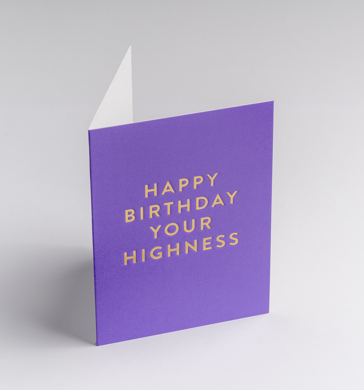Happy Birthday Your Highness Mini Card