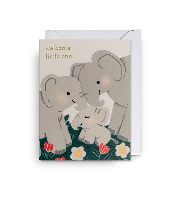 Welcome Little One Mini Card