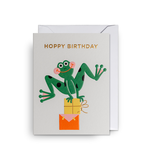 Hoppy Birthday Mini Card