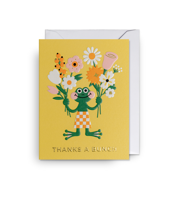 Thanks A Bunch Mini Card