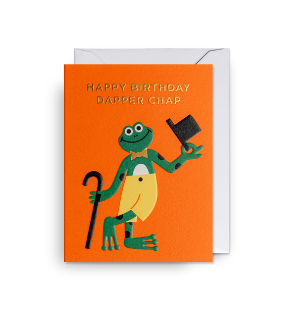 Happy Birthday Dapper Chap Mini Card