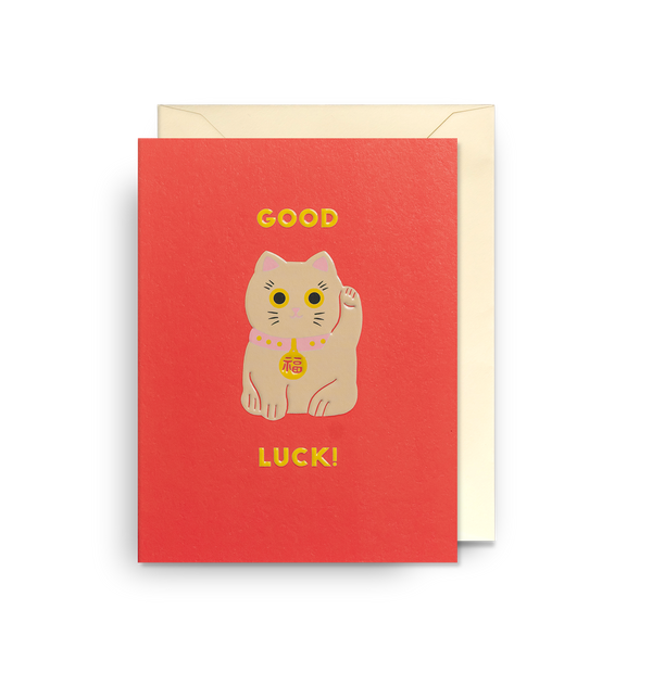 Good Luck Mini Card