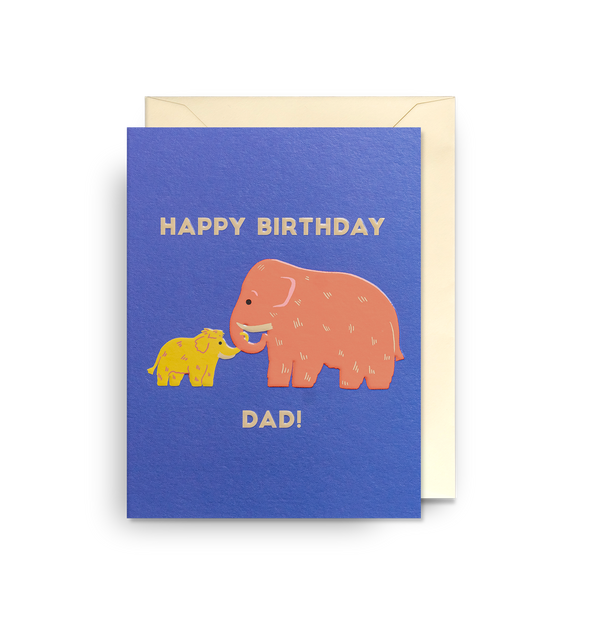 Happy Birthday Dad Mini Card